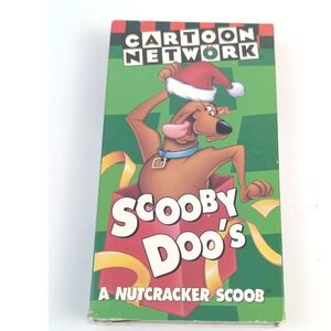 Scooby Doo A Nutcracker Scoob VHS Cartoon Network Kids‎ Holiday Special